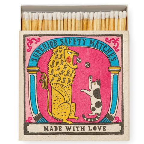 Cat & Lion Matches - Bagel&Griff