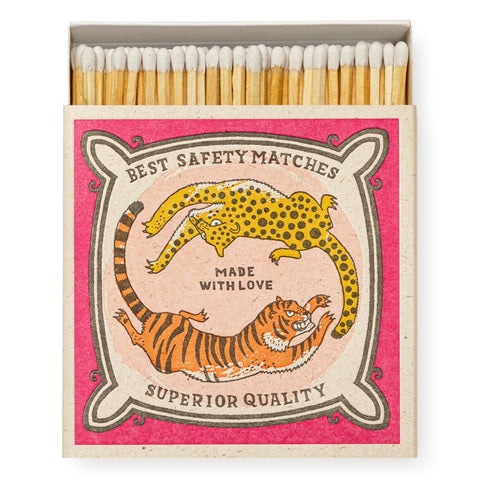 Leopard & Tiger Matches - Bagel&Griff