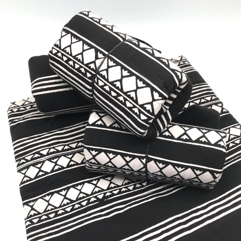 Black&White Cotton Shopper - Bagel&Griff