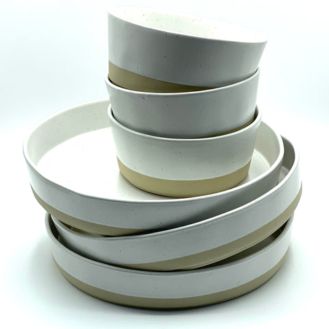 White Soup Bowl - Bagel&Griff