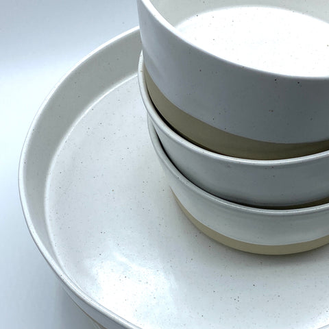 White Soup Bowl - Bagel&Griff