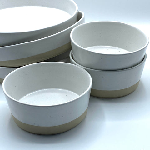 White Soup Bowl - Bagel&Griff