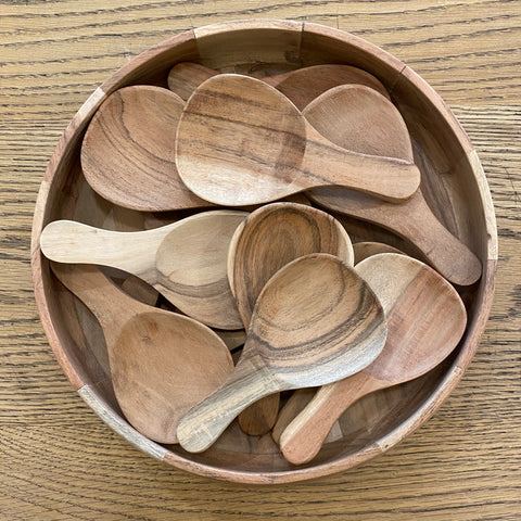 Short Light Wood Spoon - Bagel&Griff