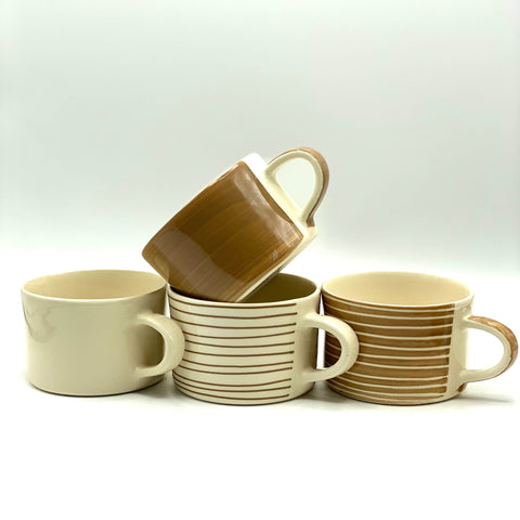 Latte Portuguese Ceramic Mug - Bagel&Griff