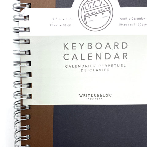 Keyboard Calendar - Bagel&Griff