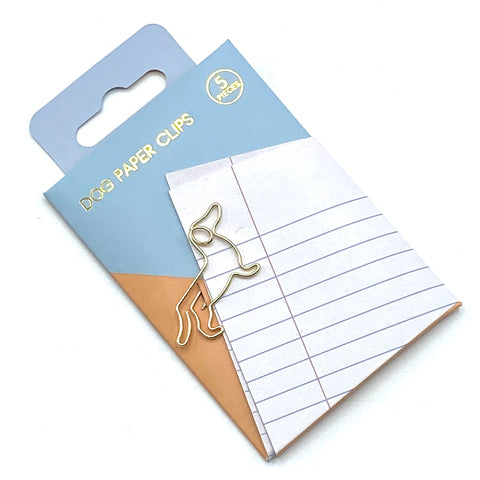 Dog Shaped Paper clips - Bagel&Griff