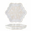 White Winter Serving Plate