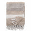 Isnel Striped Cotton Throw