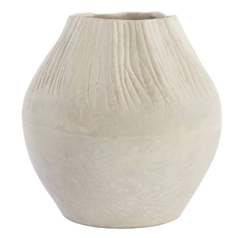 Large Round Paper Mache Pot