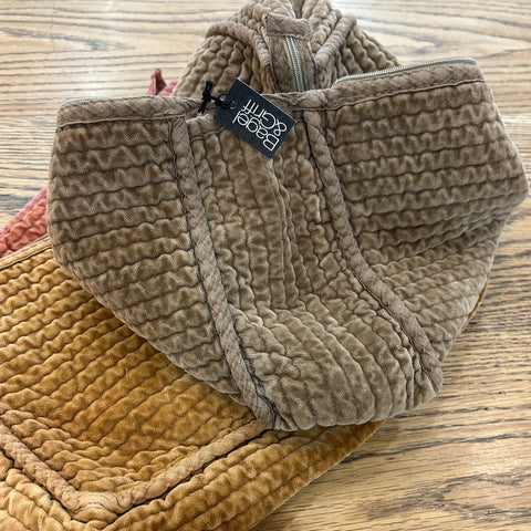 Quilted Zip Bag.
