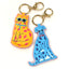 Dog and Cat Keyrings