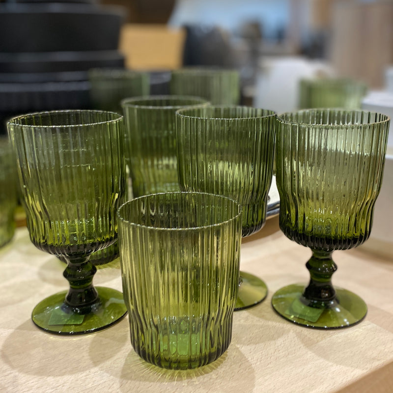 Green Rib Tumbler