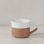 Ribbed Terracotta Coffee Mug