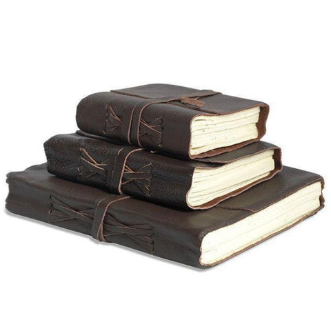 Dark Brown Leather Journal