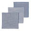 Textured Dish Cloths: Navy