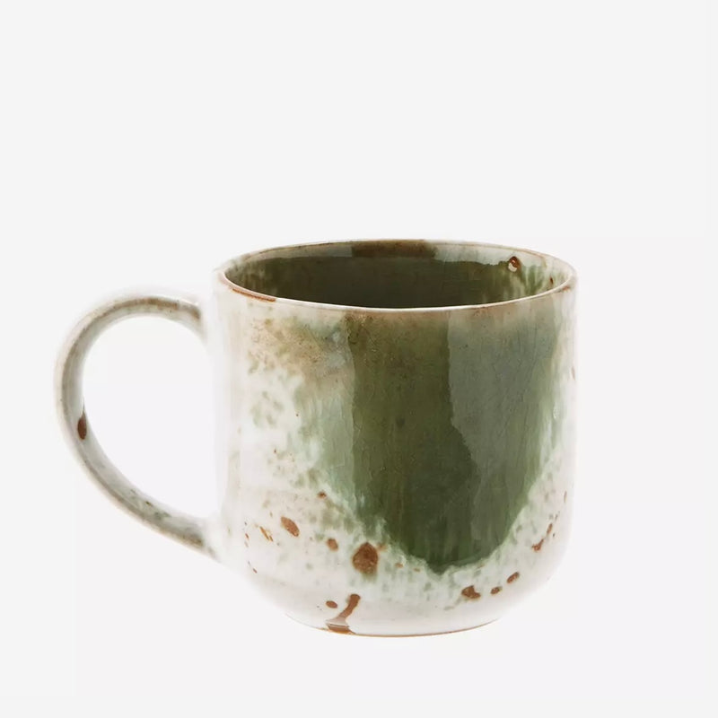 Green Speckled Mug