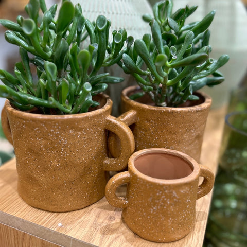 Stoneware Flower Pots