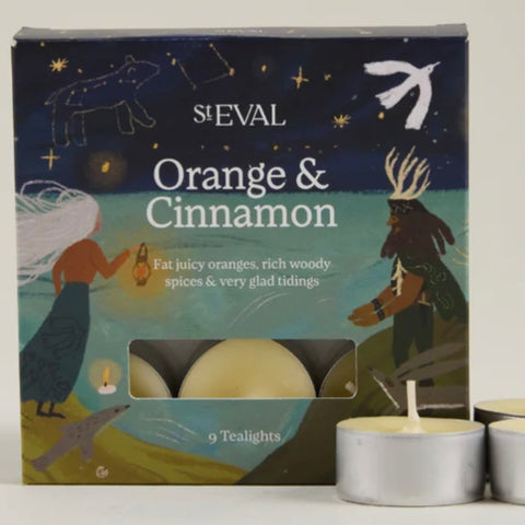 Orange & Cinnamon Tea-Lights