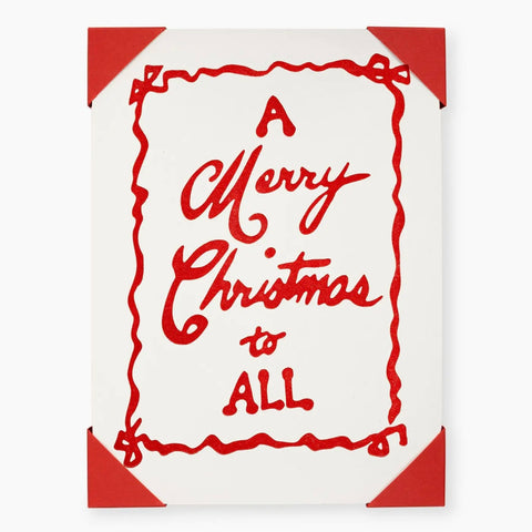 'A Merry Christmas To All' Pack of Cards