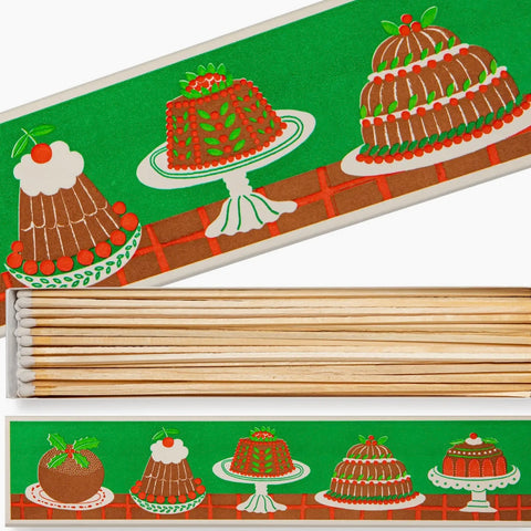 Christmas Pudding Long Matches