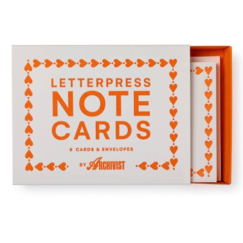 Letterpress Notecard Set