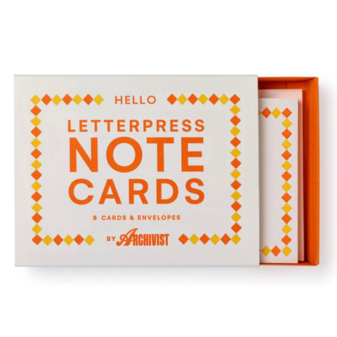 Letterpress Notecard Set