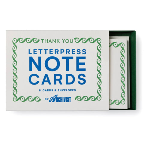 Letterpress Notecard Set