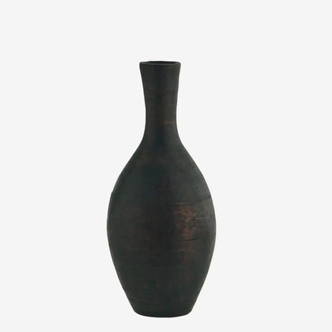 Antique Black Terracotta Vase