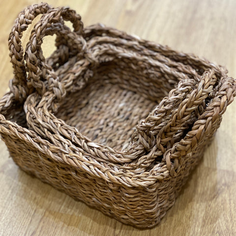 Small Square Baskets - Bagel&Griff