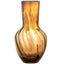 Amber Glass Vase