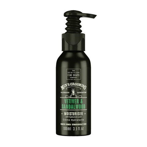 Men's Grooming Vetiver & Sandalwood Face Moisturiser