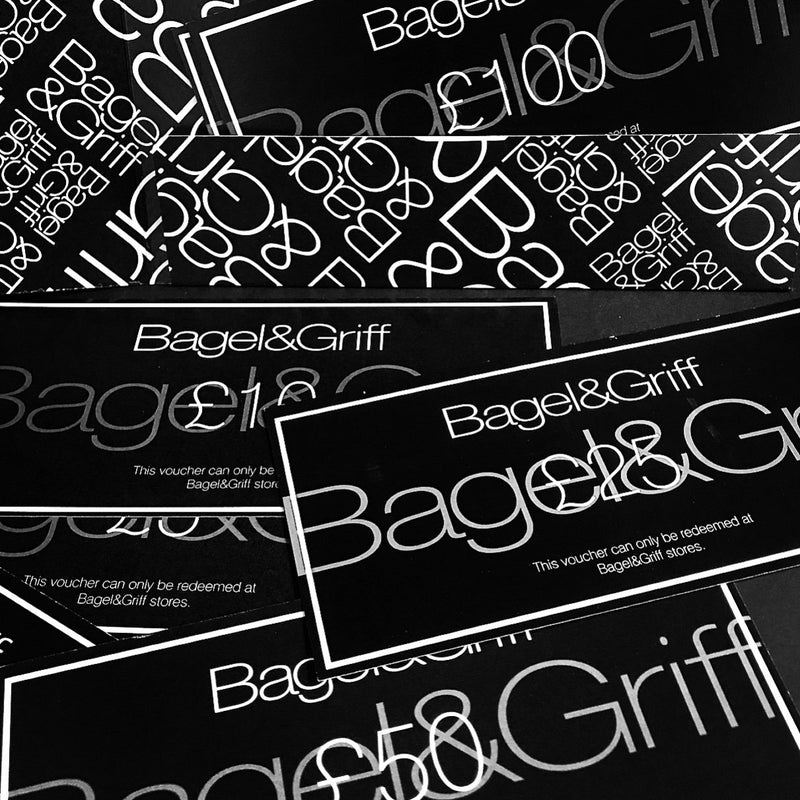 Digital Gift Vouchers - Bagel&Griff