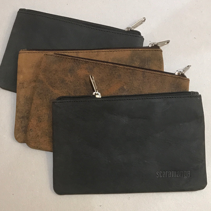 Large Leather Pencil Cases - Bagel&Griff