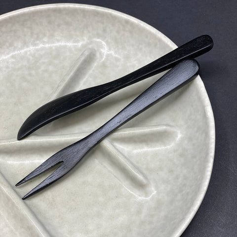 Black Bamboo Knife - Bagel&Griff
