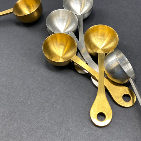 Silver Coffee Scoops - Bagel&Griff