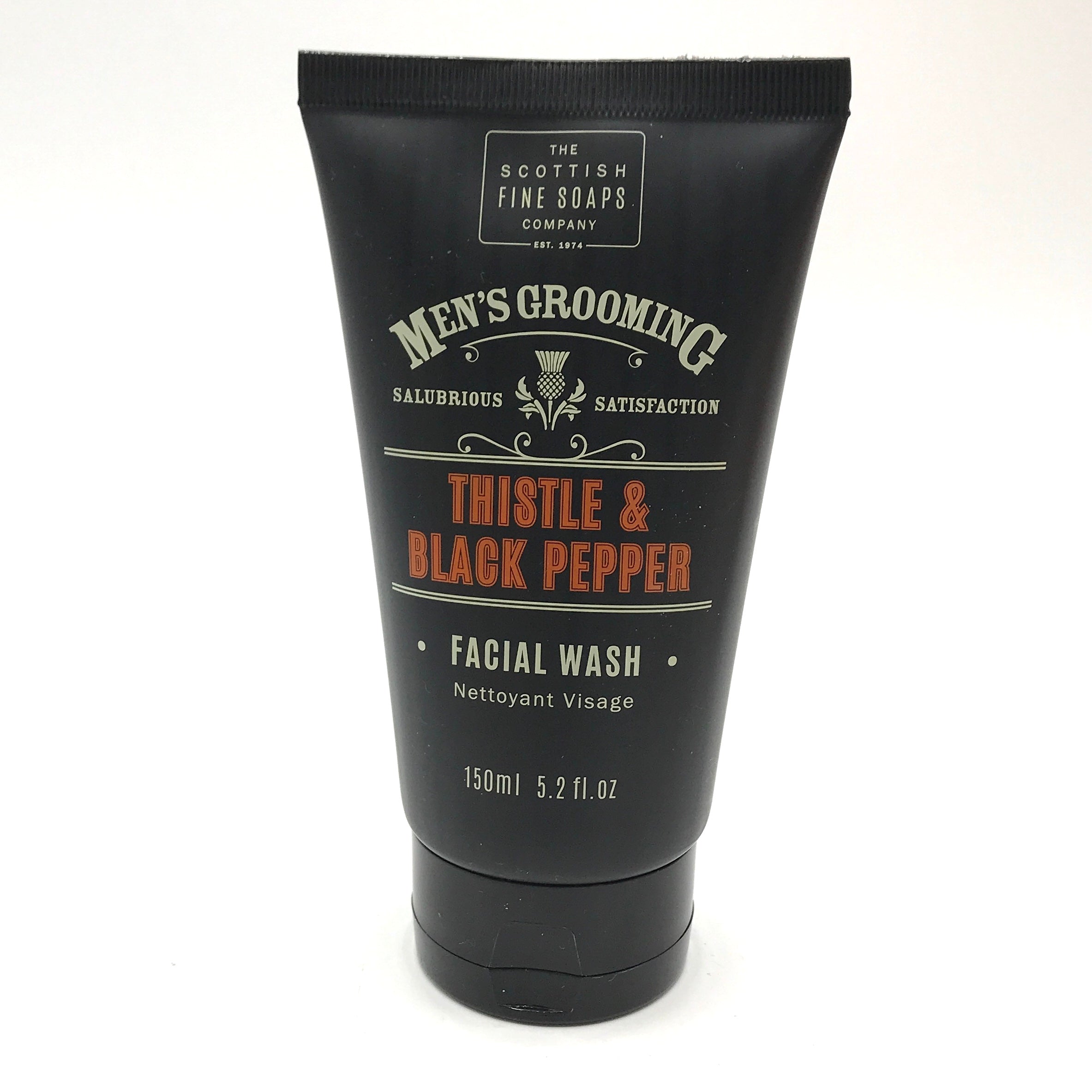 Men's Grooming Thistle and Black Pepper Face Wash - Bagel&Griff