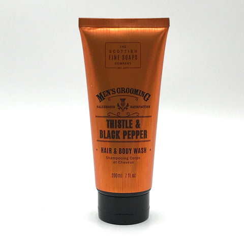 Men's Grooming Thistle and Black Pepper Body Wash - Bagel&Griff