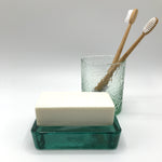 Recycled Glass Soap Dish - Bagel&Griff
