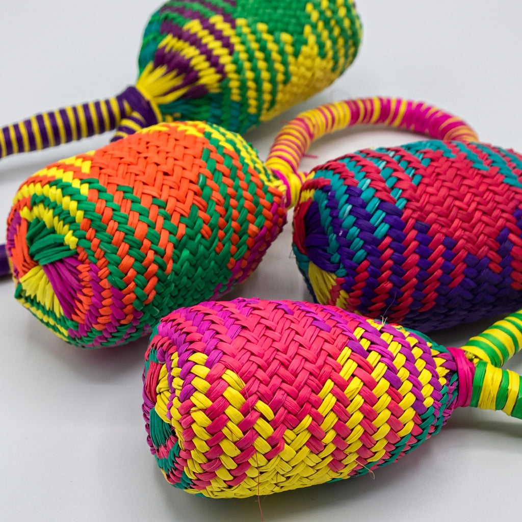 Woven Rattle - Bagel&Griff