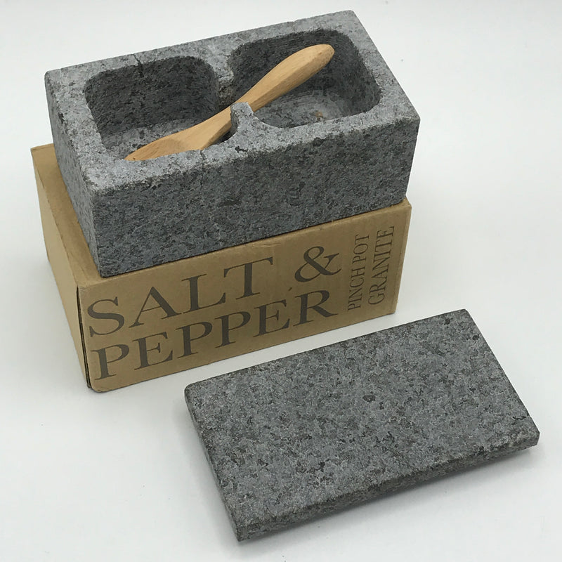Granite Salt and Pepper Container - Bagel&Griff