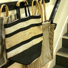 Striped Tote Bag - Bagel&Griff