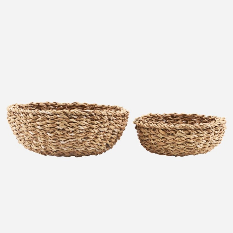 Round Seagrass Baskets - Bagel&Griff