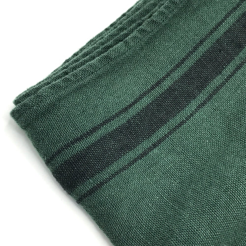 Dark Green Linen Tea Towel - Bagel&Griff