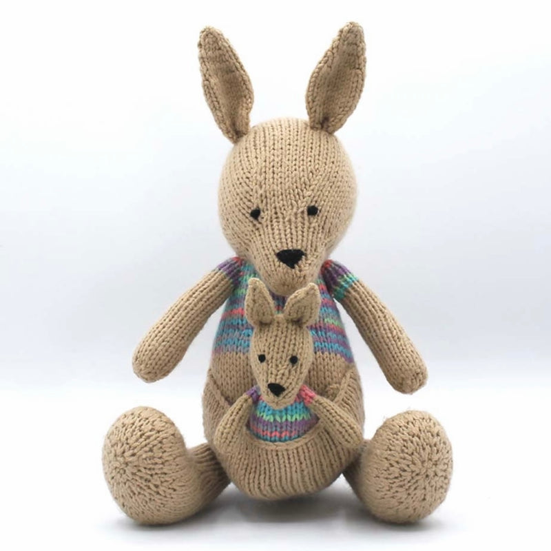 Knitted Kangaroo - Bagel&Griff