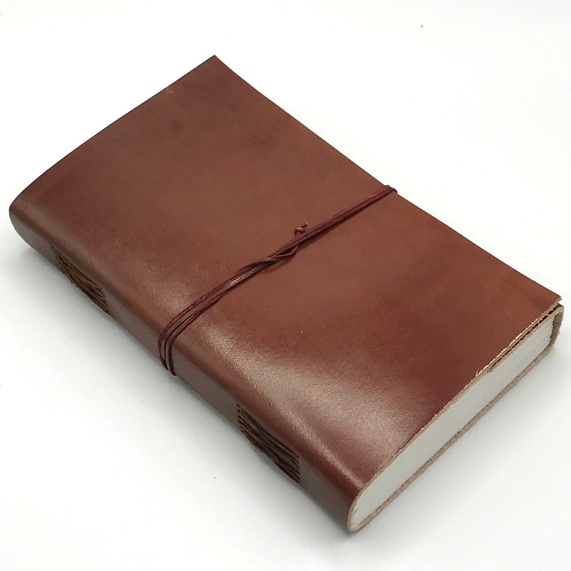 Tan Wrap Leather Journals - Bagel&Griff
