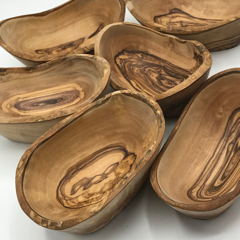 Small Olive Wood Nibble Bowl - Bagel&Griff