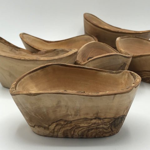 Small Olive Wood Nibble Bowl - Bagel&Griff