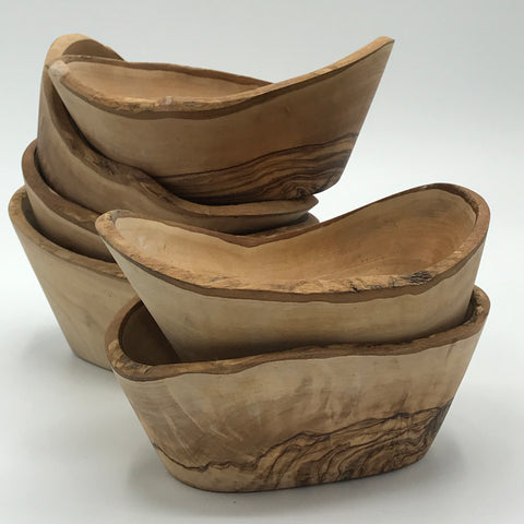 Small Olive Wood Nibble Bowl - Bagel&Griff