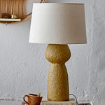 Yellow Stoneware Lamp - Bagel&Griff
