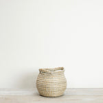 Small Round Seagrass Basket - Bagel&Griff